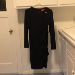 REDUCED!! CATHERINE LaMandrino keyhole drape dress